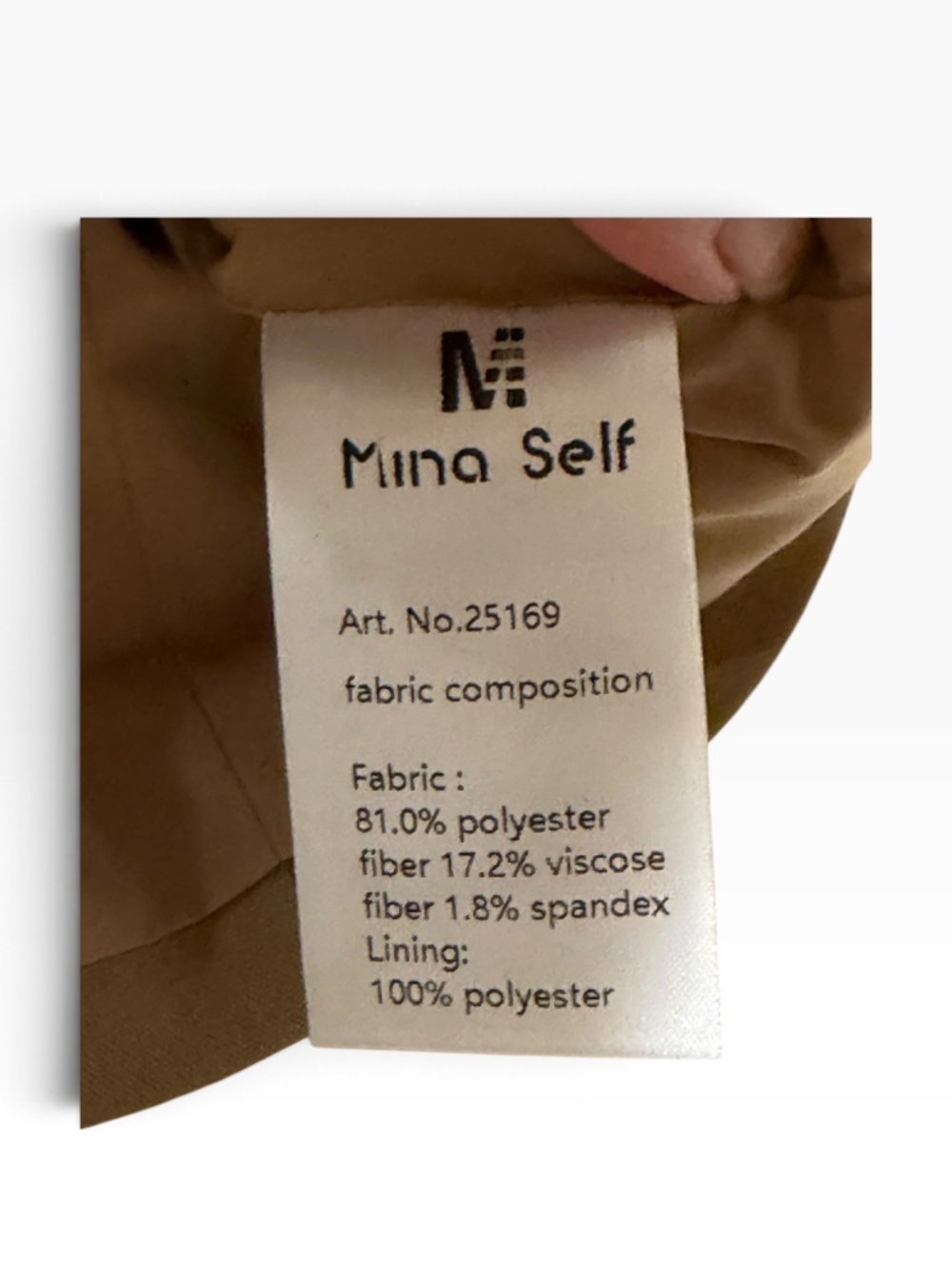 MINA Self Sleeveless Blazer Jacket Vest Women's Size S Small - Picture 5 of 5